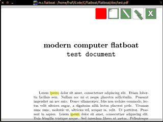 animated gif, presents the annotation feature